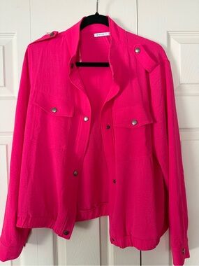 Staccato Women's Bright Pink Utility Jacket